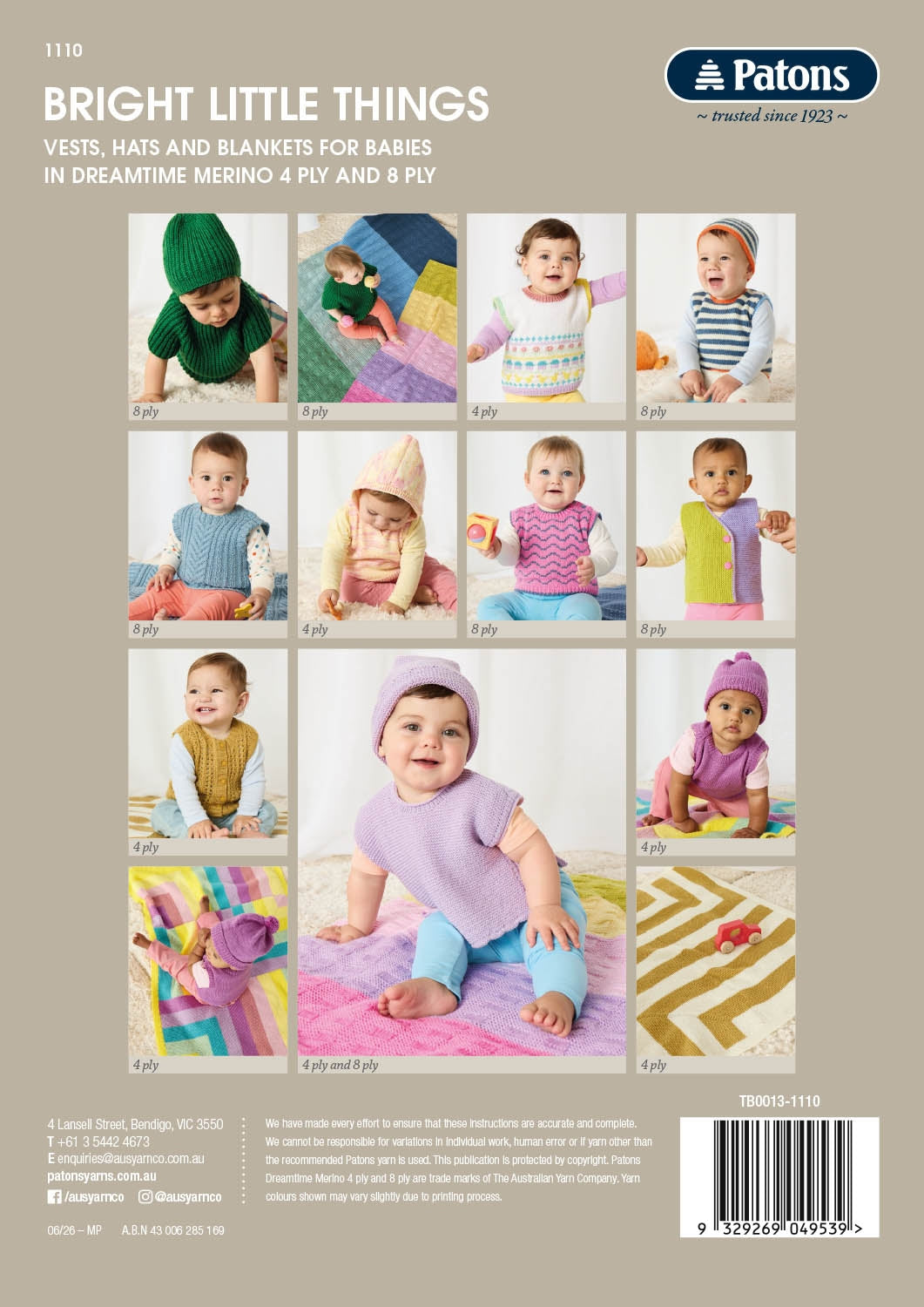 Bright Little Things - Patons 1110