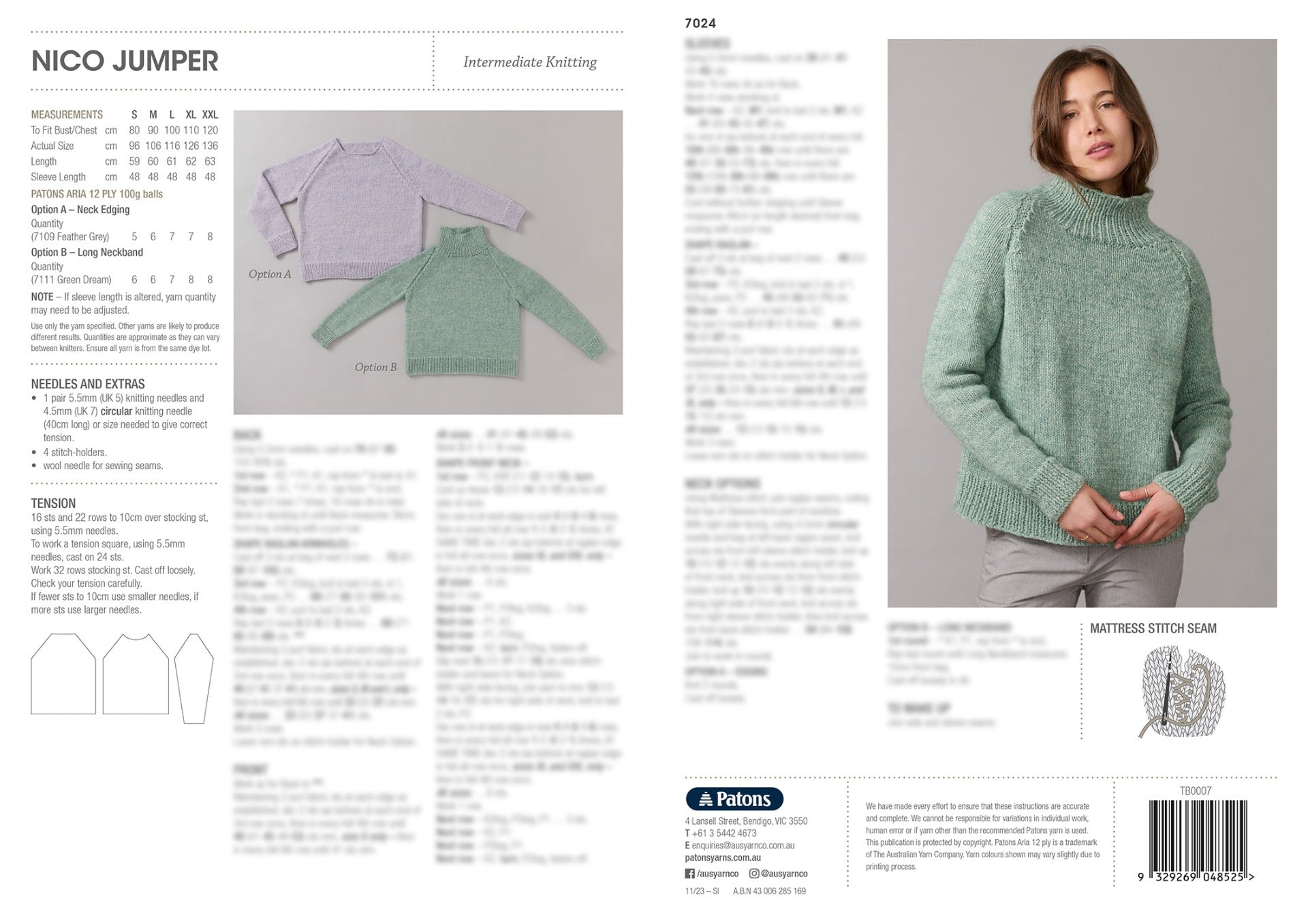 Classical Aria - Patons 7024