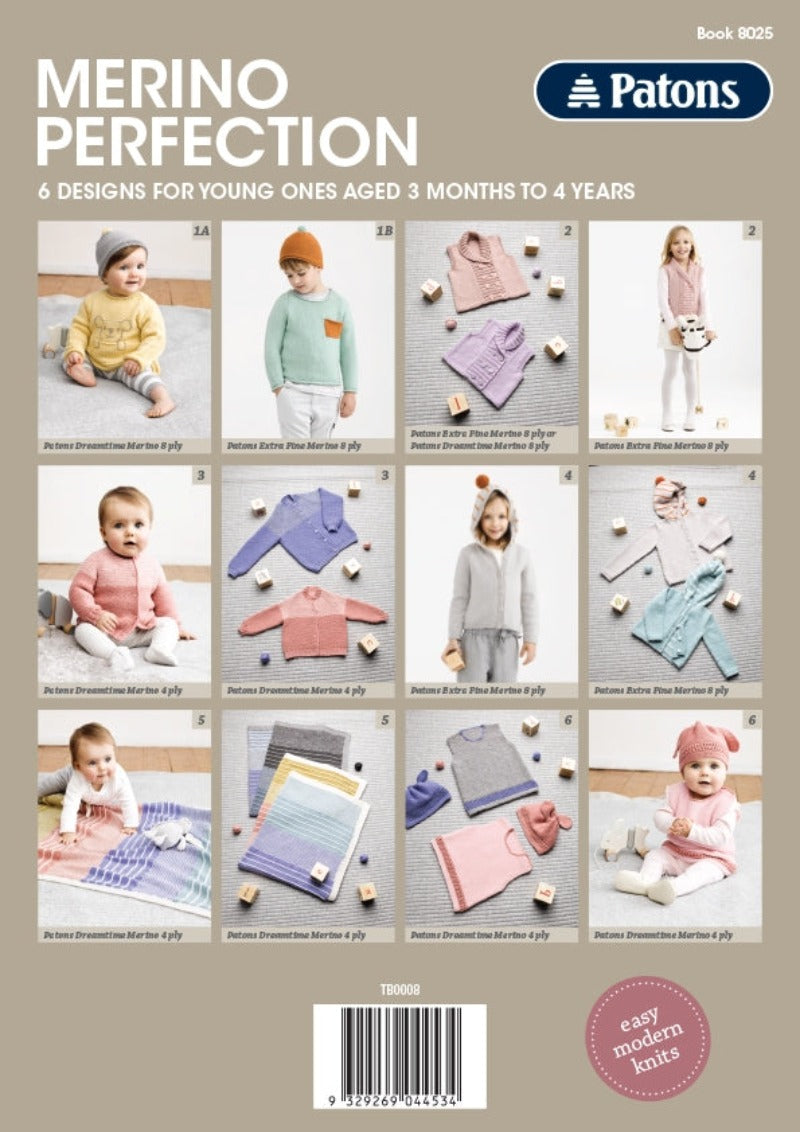 Merino Perfection - Patons Book 8025