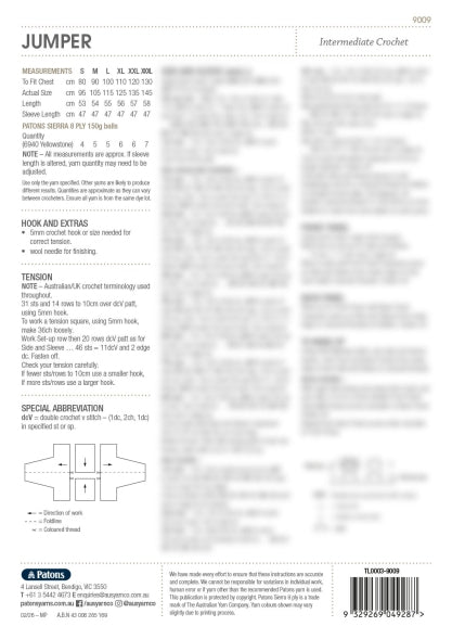 Sunny Sierra - Patons 9009