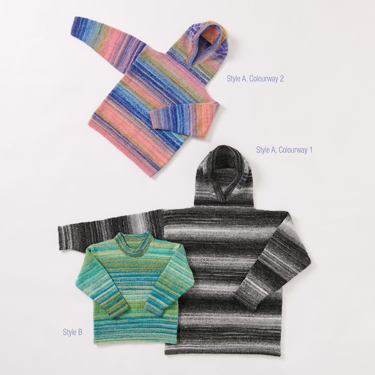 Allsorts Hoodie and Jumper - Patons Pattern