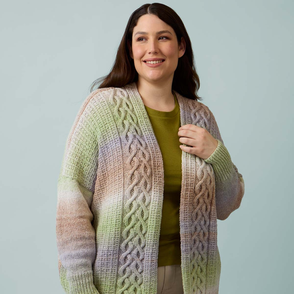 Cascading Cardigan - Patons 0065