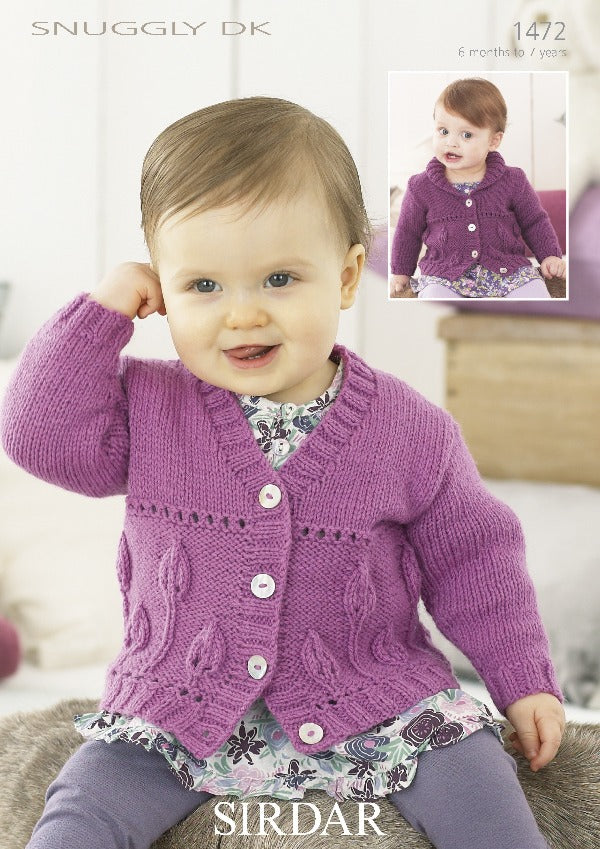 Girl's Cardigans - Sirdar 1472