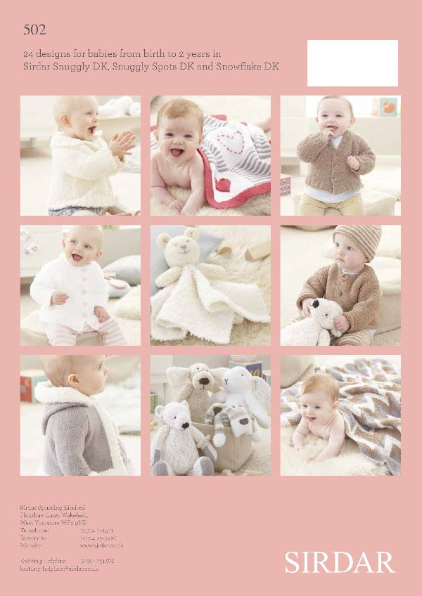 Nursery Knits Book 3 - Sirdar 502