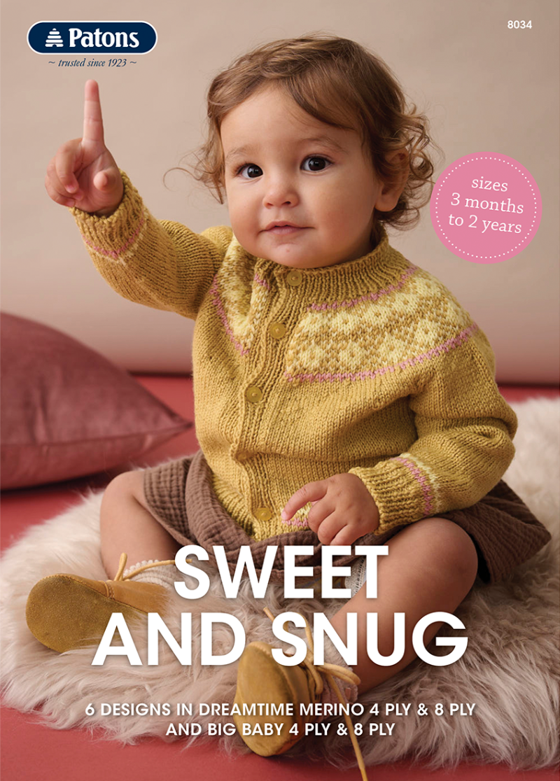 Sweet and Snug - Patons 8034