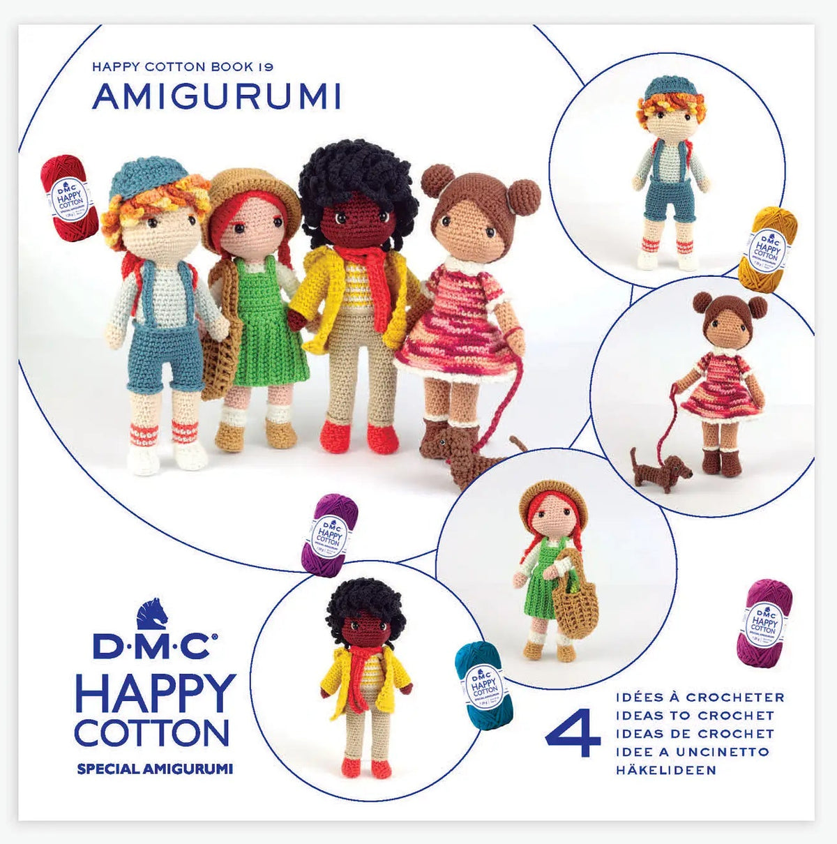 Happy Cotton Book 19 Dolls - DMC