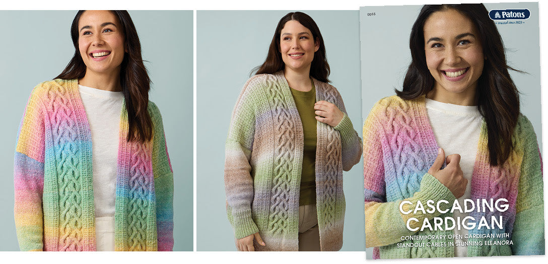 Cascading Cardigan - Patons 0065