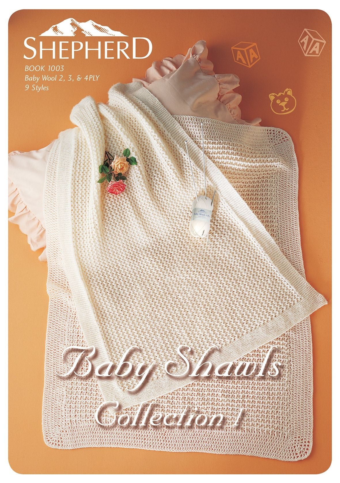 Baby Shawls Collection 1 - Shepherd Book 1003