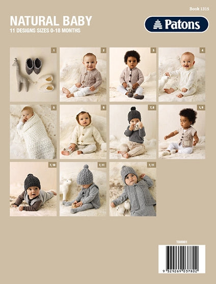 Natural Baby - Patons Book 1315