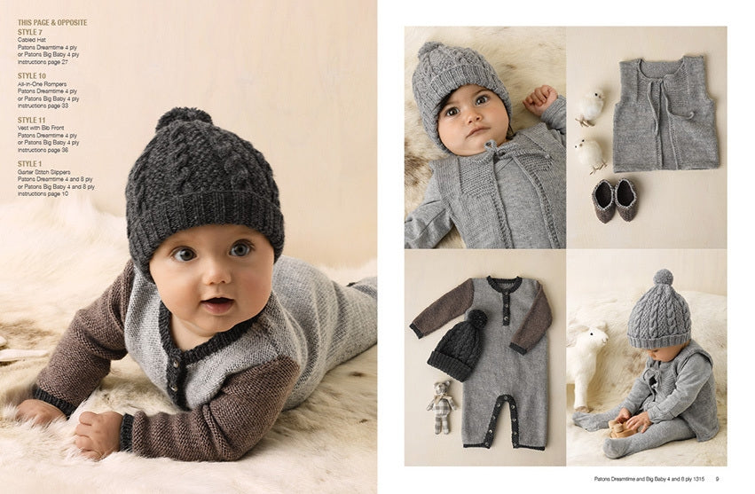 Natural Baby - Patons Book 1315
