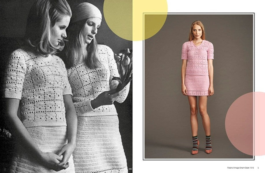 Vintage Charm archived patterns from 40's to 70's - Patons 1318