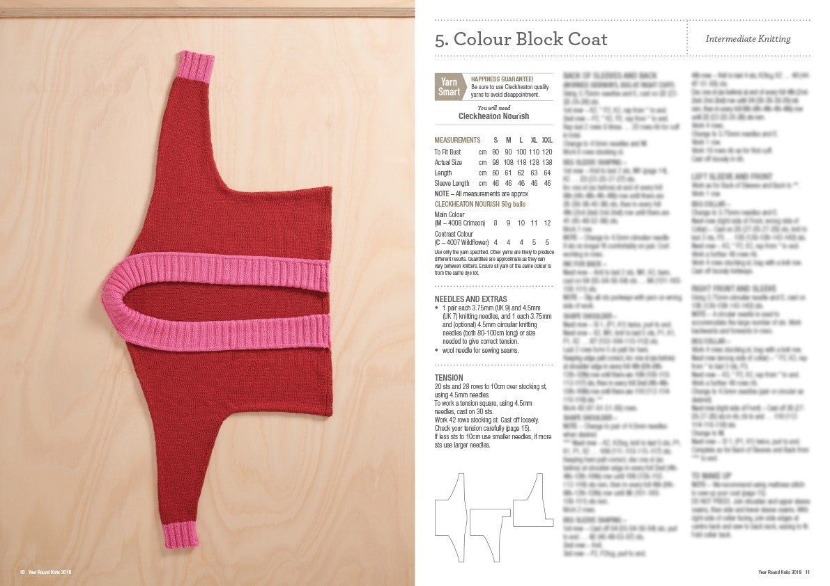 Year Around Knits - Cleckheaton 3018