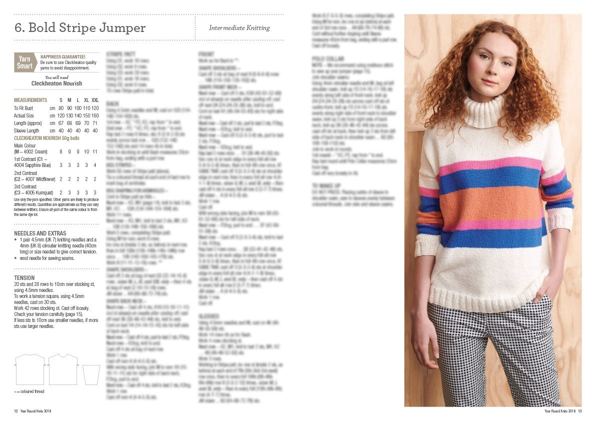 Year Around Knits - Cleckheaton 3018