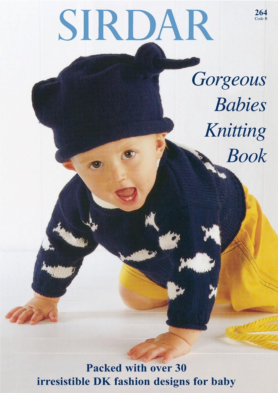 Gorgeous Babies Knitting Book - Sirdar 264
