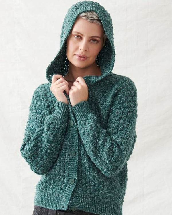 Wanderer Fern Gully Hoodie - Patons 8033
