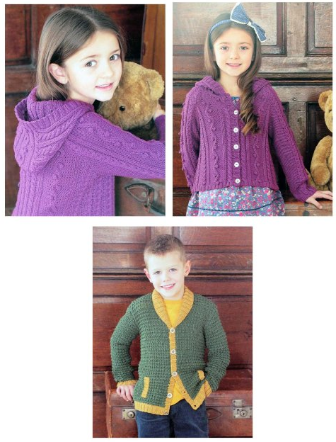Little Hearts and Kisses in Snuggly DK - Sirdar 443