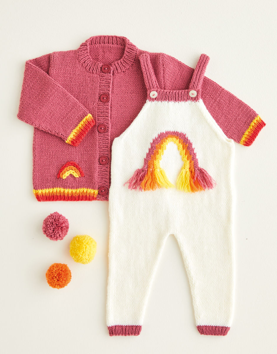 Over the Rainbow Book in Snuggly DK - Sirdar 555