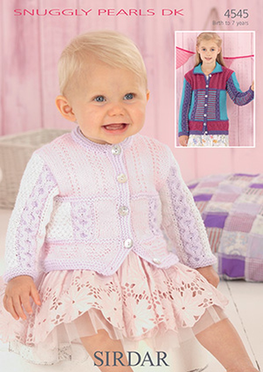 Patchwork Cardigan - Sirdar 4545