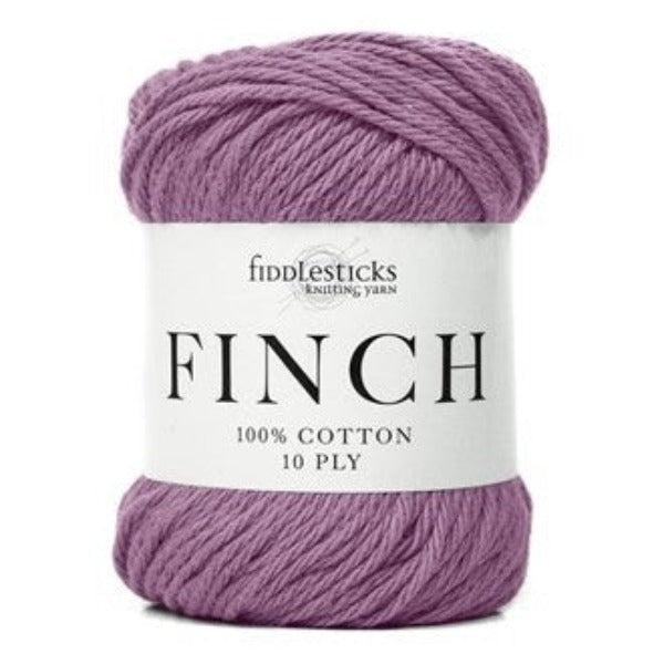 Fiddlesticks Finch Cotton 10 ply Mulberry