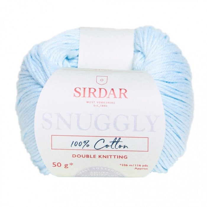 Sirdar Snuggly 100% Cotton DK 8 ply