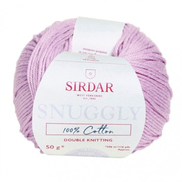 Sirdar Snuggly 100% Cotton DK Dusty Rose