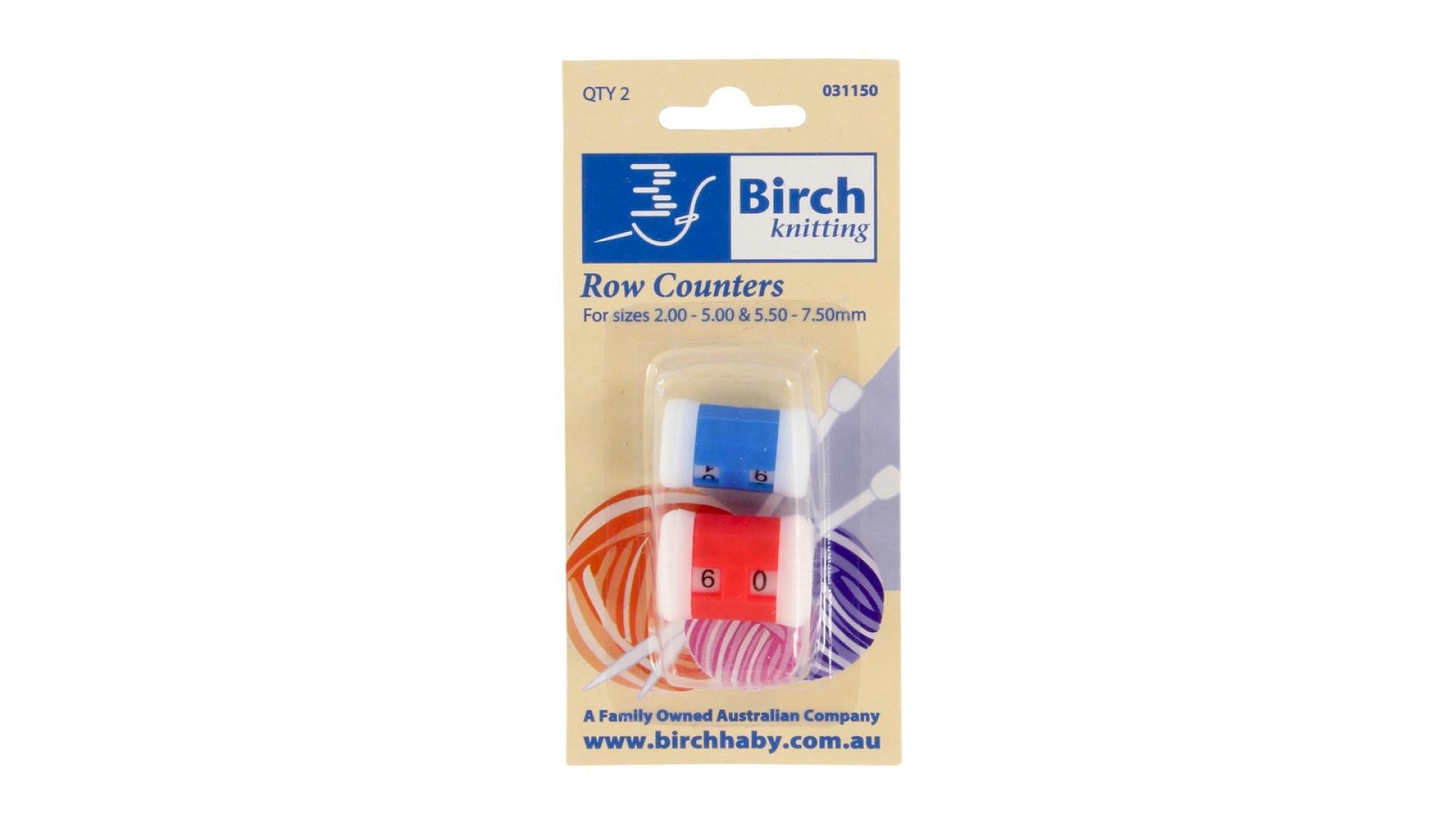 Birch Row Counters Pack of 2