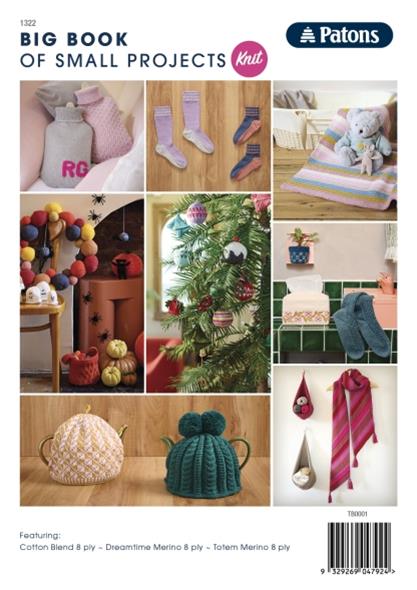 Big Book of Small Knit Projects - Patons 1322