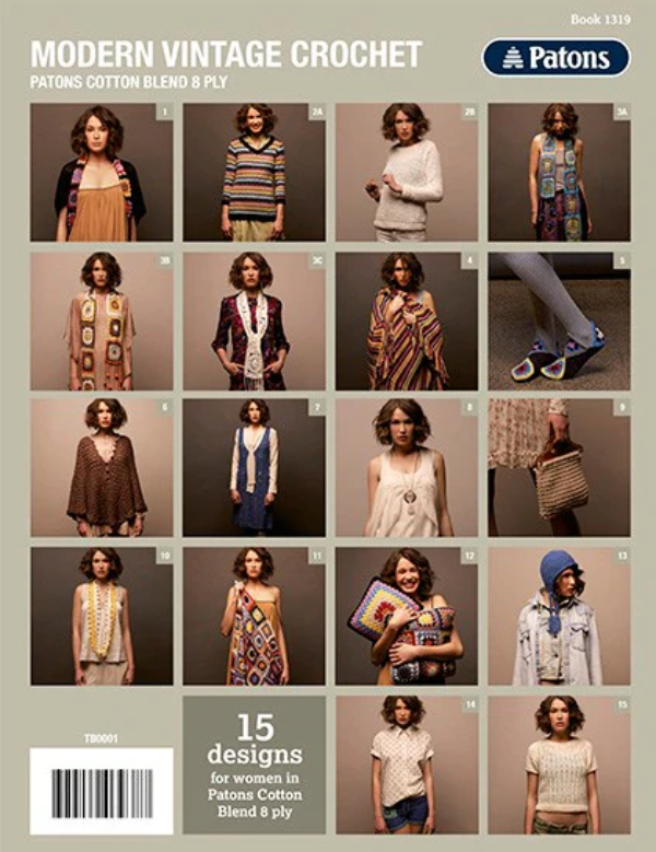 Crochet Modern Vintage - 1319