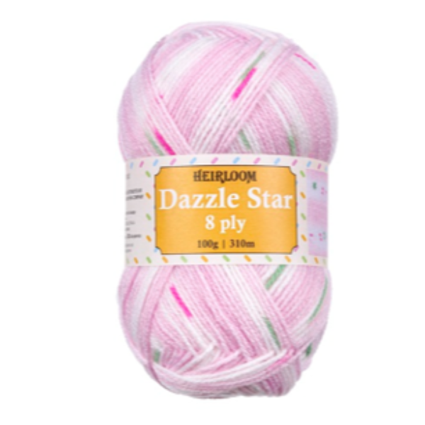 Heirloom Dazzle Star 8 ply