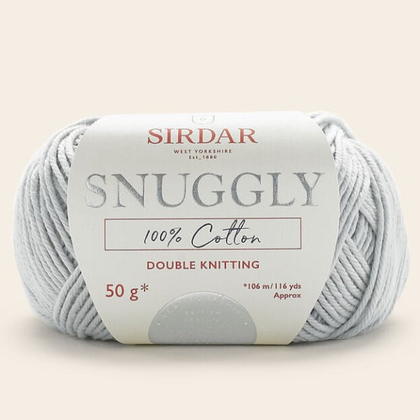 Sirdar Snuggly 100% Cotton DK Light Grey