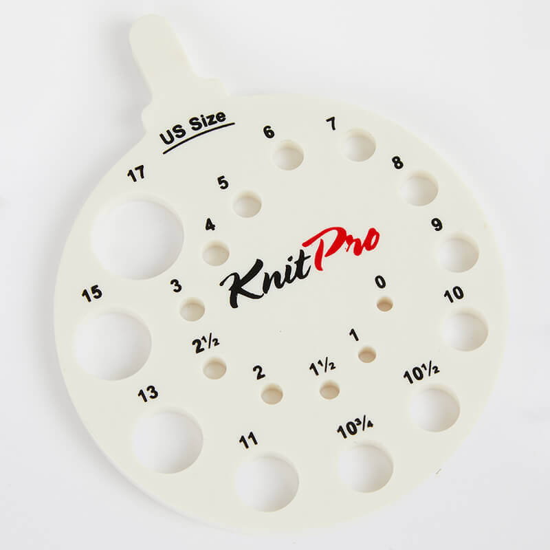 Round Needle View Sizer - KnitPro