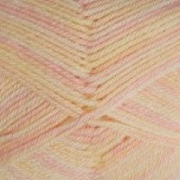 Patons Dreamtime Merino 4 ply Peach Print