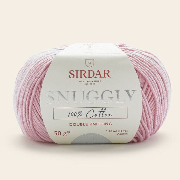 Sirdar Snuggly 100% Cotton DK Rose