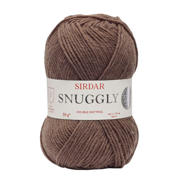 Sirdar Snuggly 8 ply DK Soft Brown