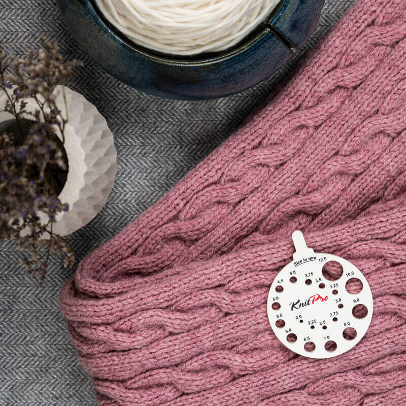 Round Needle View Sizer - KnitPro