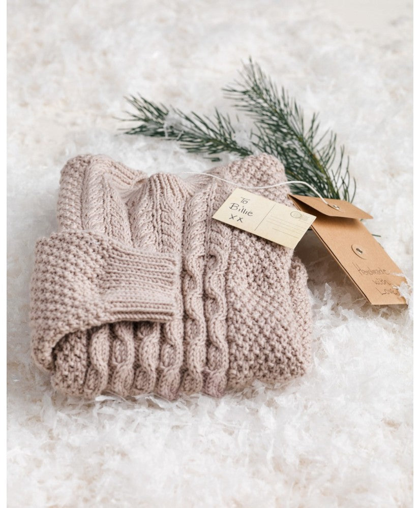 Aran Pullover - Superfine Merino 436