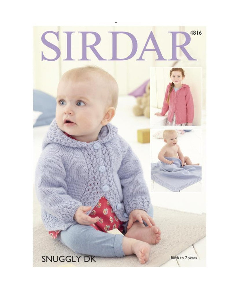 Baby Girl's and Girl's Jacket and Blanket - Sirdar