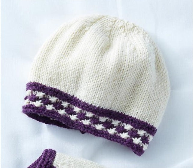 Baby Girl's Cardigan and Hat - Sirdar 5288