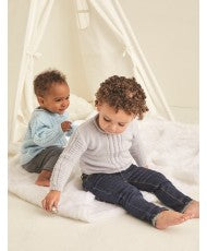 Cable Panel Sweaters - Sirdar 5367