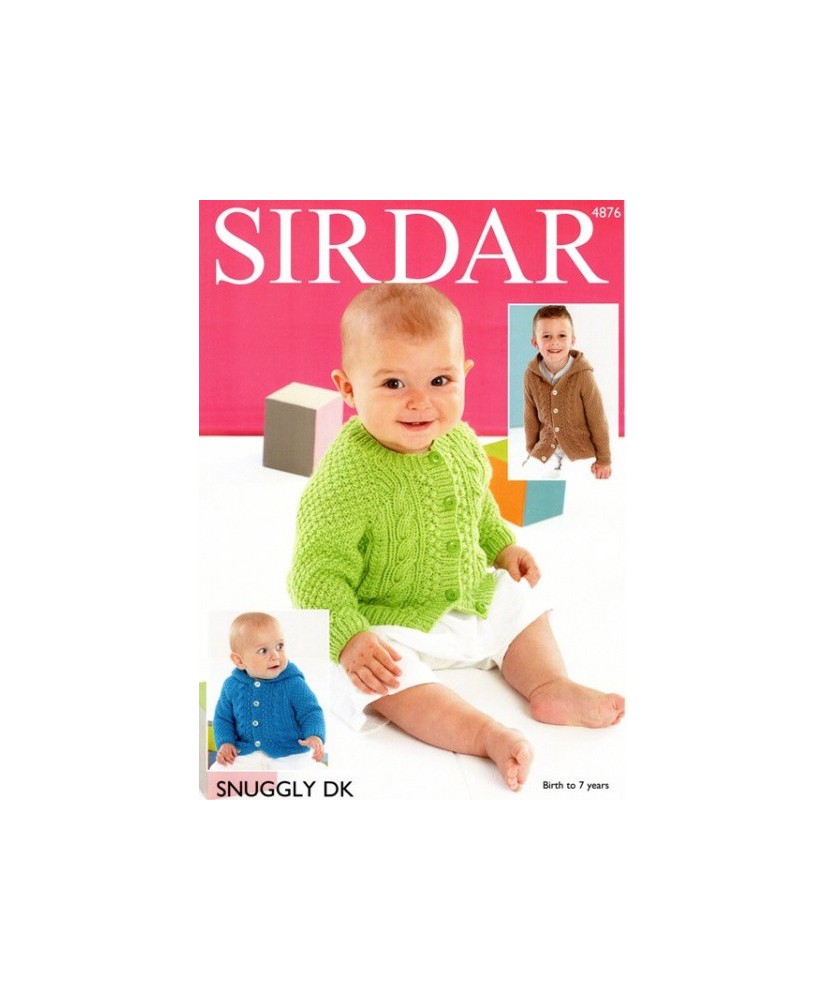 Cabled Jacket - Sirdar 4876