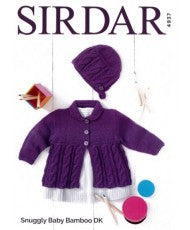 Cardigan and Bonnet - Sirdar 4937