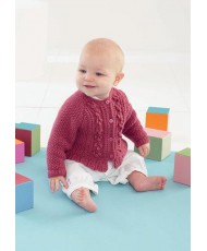Cardigan and Shoes - Sirdar 4879