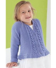 Cardigan and Shoes - Sirdar 4879