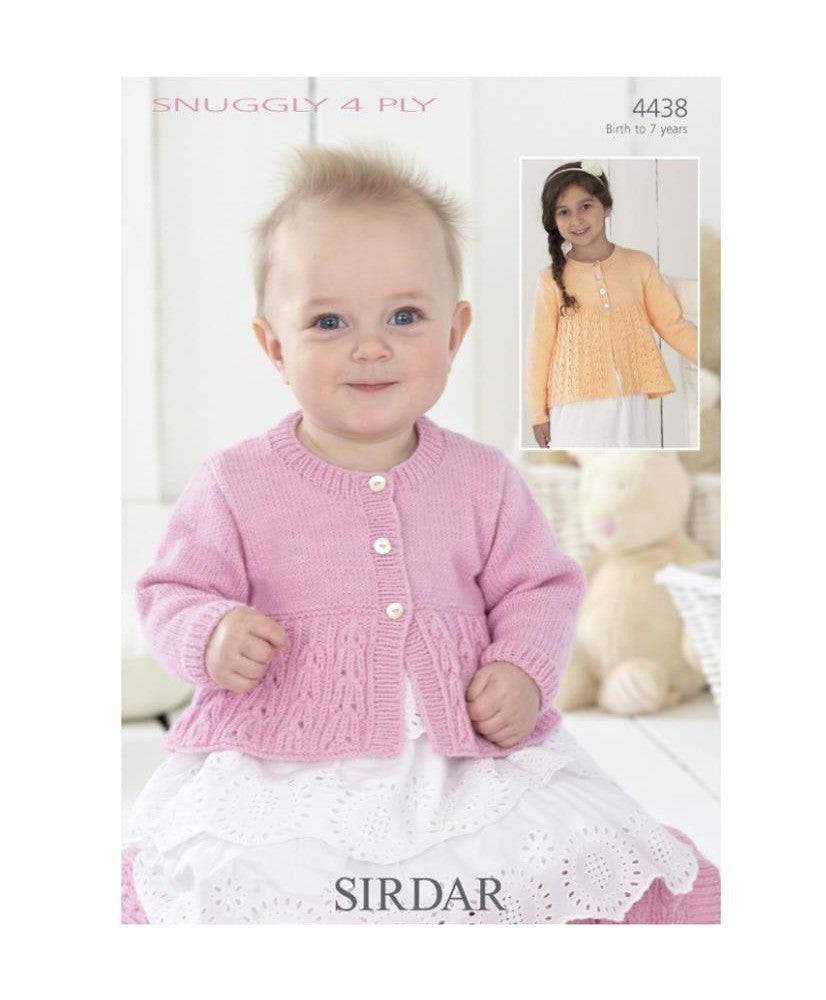 Cardigans and Blanket - Sirdar 4438
