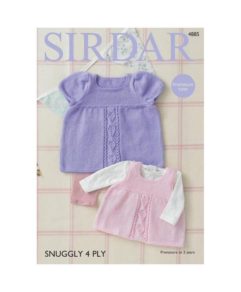 Dress and Pinafore - Sirdar 4885