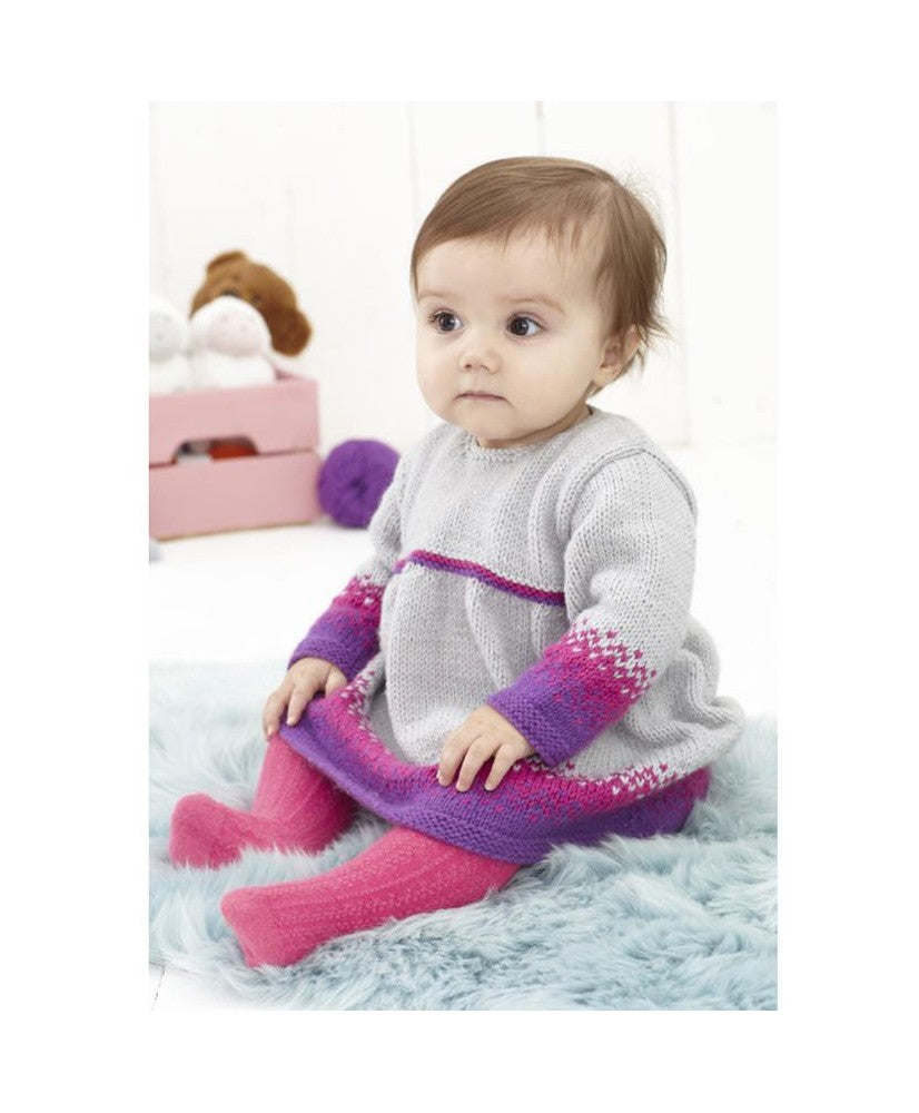 Dress, Cardigan and Hat - Sirdar 4946