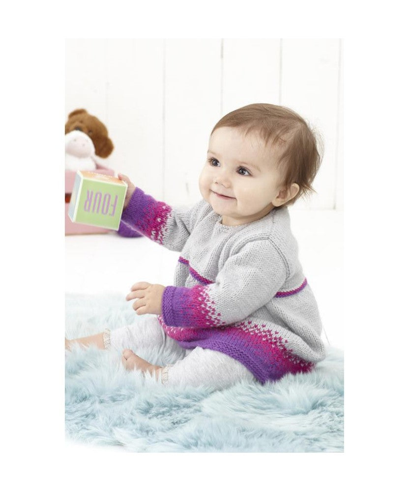 Dress, Cardigan and Hat - Sirdar 4946