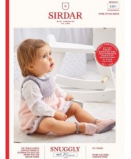 Knitted Pinafore and Shoes - Sirdar 5301