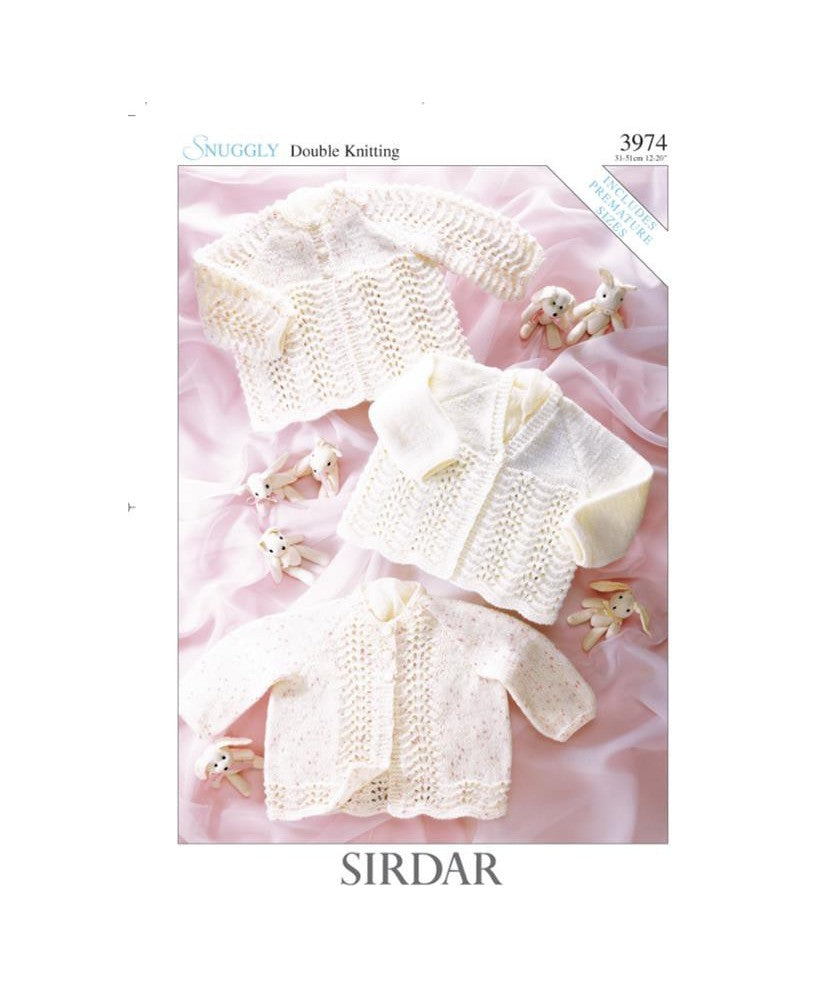 Matinee Coats - Sirdar 3974
