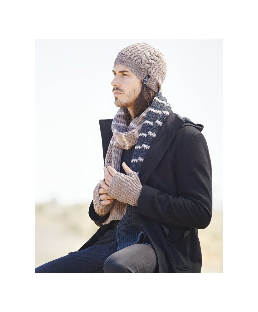 Men's Beanie, Mitts and Scarf - Superfine Merino 453